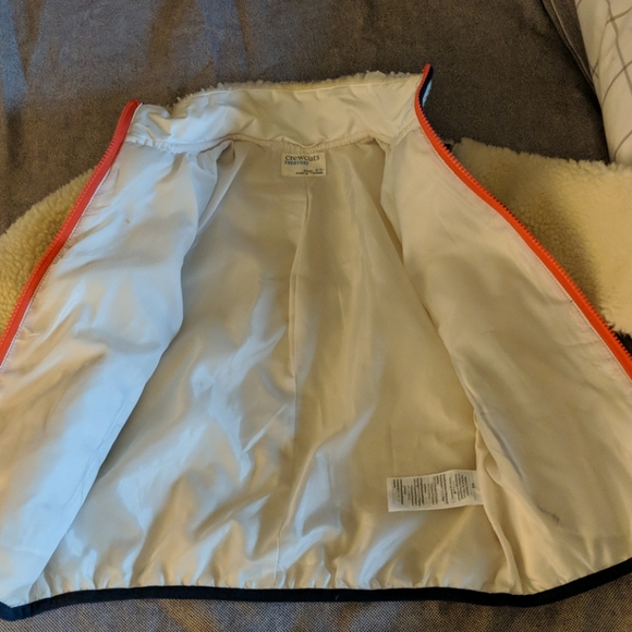 Boys Jcrew 4/5 Sherpa Jacket EUC - Picture 4 of 5